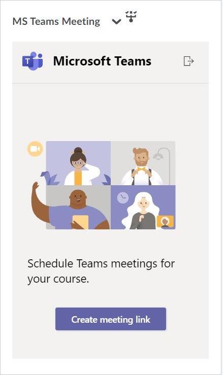 How Do I Add The Microsoft Teams Meetings Widget To My Course? – Avenue 