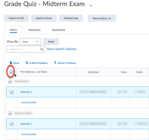 global select check box